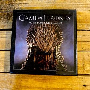 Game Of Thrones Set Of Four Sigal Coasters